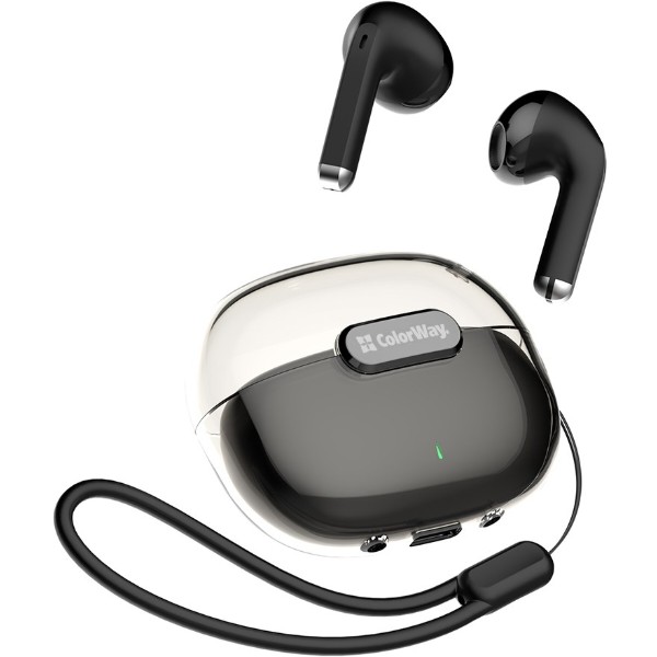 Фото - Навушники вкладиші бездротові TWS Colorway Slim TWS-2 Earbuds Black (CW-TWS2BK)
