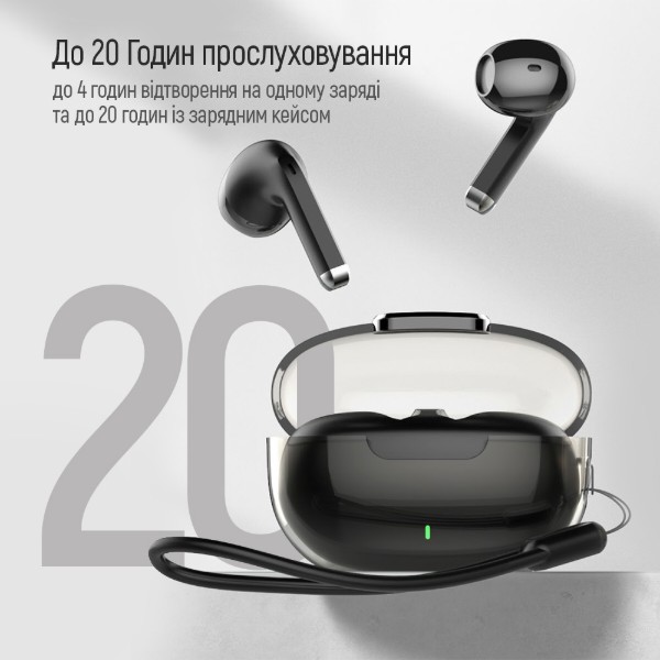 Фото - Навушники вкладиші бездротові TWS Colorway Slim TWS-2 Earbuds Black (CW-TWS2BK)
