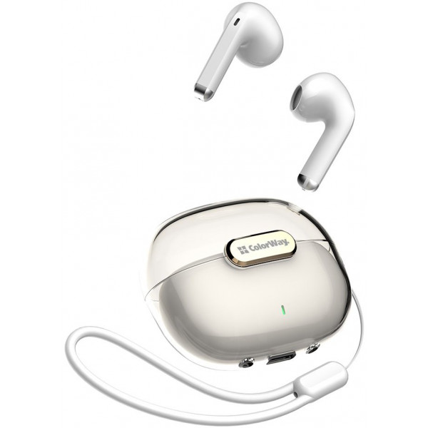 Фото - Навушники вкладиші бездротові TWS Colorway Slim TWS-2 Earbuds White (CW-TWS2WT)