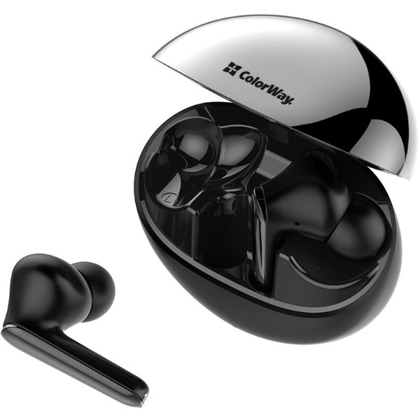 Фото - Наушники вкладыши беспроводные TWS Colorway TWS-3 Earbuds Black (CW-TWS3BK)