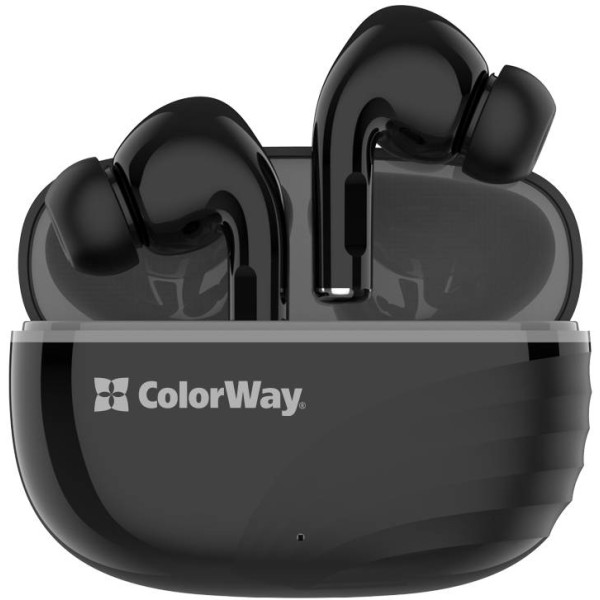 Фото - Навушники вкладиші бездротові TWS Colorway Slim TWS-5 Earbuds Black (CW-TWS5BK)