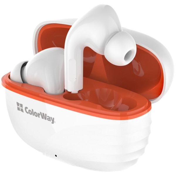 Фото - Навушники вкладиші бездротові TWS Colorway Slim TWS-5 Earbuds White (CW-TWS5WT)