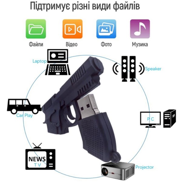 Фото - Флеш USB Colorway Pistol 64gb 3.0 (CW-USBPL64)