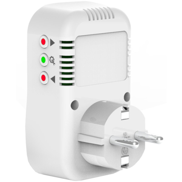 Фото - Автомат защиты от всплесков напряжения Colorway 16A/3680W 150V-210V/230V-280V DS1 White (CW-VR16-01D)