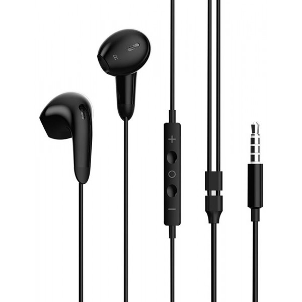 Фото - Наушники вкладыши проводные Colorway 3.5 mm Wired Earphone Sound Wave Black (CW-WD04BK)
