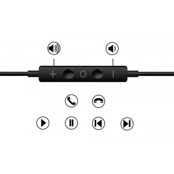 Фото - Наушники вкладыши проводные Colorway 3.5 mm Wired Earphone Sound Wave Black (CW-WD04BK)