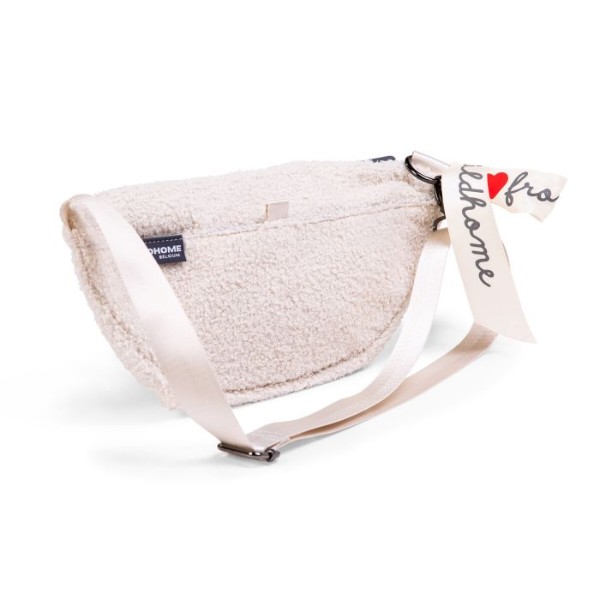 Фото - Поясна сумка Childhome Banana bag - Teddy White (CWBANATW)