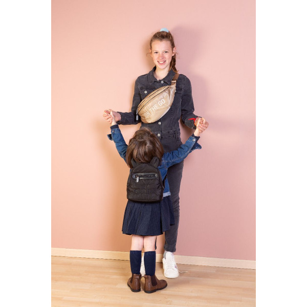 Фото - Рюкзак дитячий Childhome My first bag Puffered Black (CWKIDBPBL)