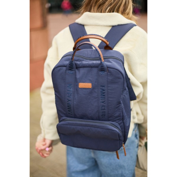 Фото - Рюкзак для родителей Childhome Family club Signature navy (CWBPSUNA)
