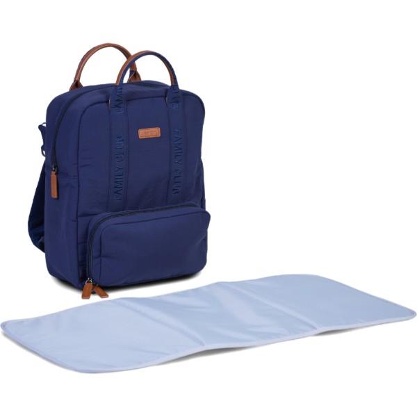 Фото - Рюкзак для родителей Childhome Family club Signature navy (CWBPSUNA)