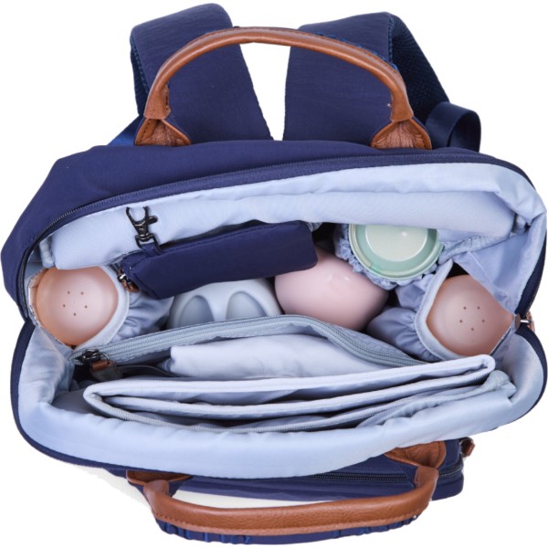 Фото - Рюкзак для родителей Childhome Family club Signature navy (CWBPSUNA)