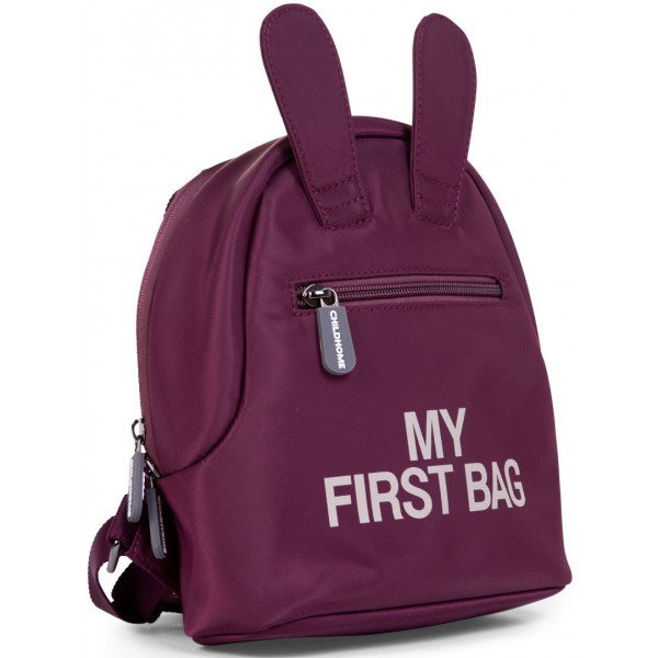 Фото - Рюкзак дитячий Childhome My first bag Aubergine (CWKIDBAU)