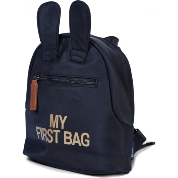 Фото - Рюкзак дитячий Childhome My First Bag Black/Gold (CWKIDBBL)