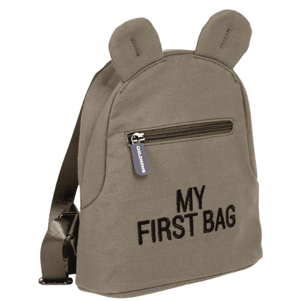 Фото - Рюкзак дитячий Childhome My first bag Khaki (CWKIDBKA)