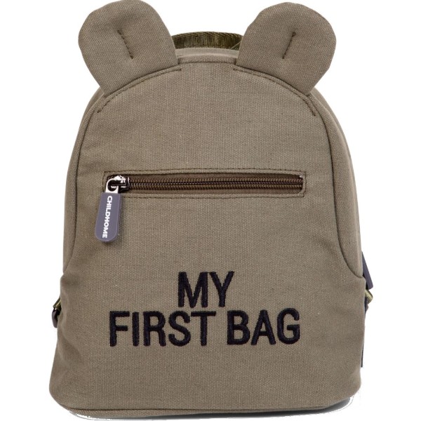 Фото - Рюкзак дитячий Childhome My first bag Khaki (CWKIDBKA)