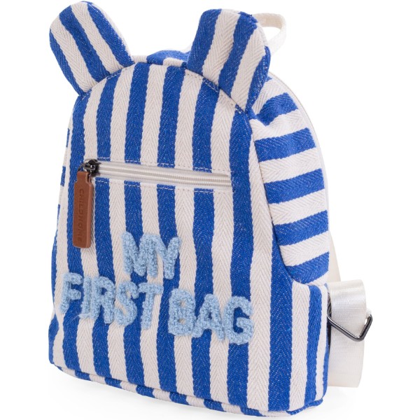 Фото - Рюкзак детский Childhome My first bag stripes Electric Blue (CWKIDBSTBL)