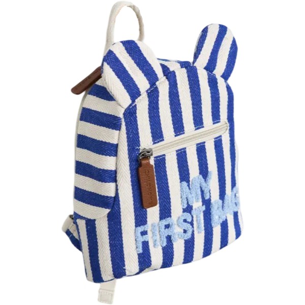 Фото - Рюкзак детский Childhome My first bag stripes Electric Blue (CWKIDBSTBL)