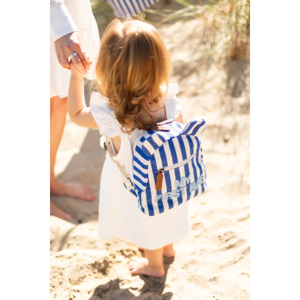 Фото - Рюкзак детский Childhome My first bag stripes Electric Blue (CWKIDBSTBL)
