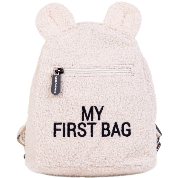Фото - Рюкзак дитячий Childhome My first bag - Teddy White (CWKIDBTW)