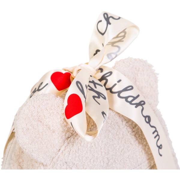 Фото - Рюкзак дитячий Childhome My first bag - Teddy White (CWKIDBTW)
