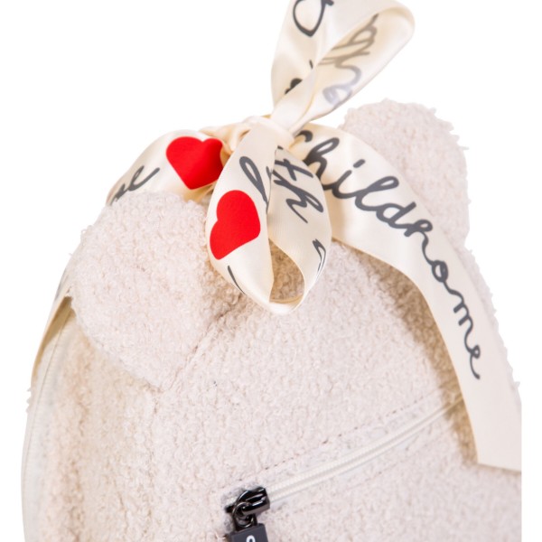 Фото - Рюкзак дитячий Childhome My first bag - Teddy White (CWKIDBTW)