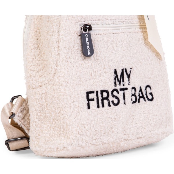Фото - Рюкзак дитячий Childhome My first bag - Teddy White (CWKIDBTW)
