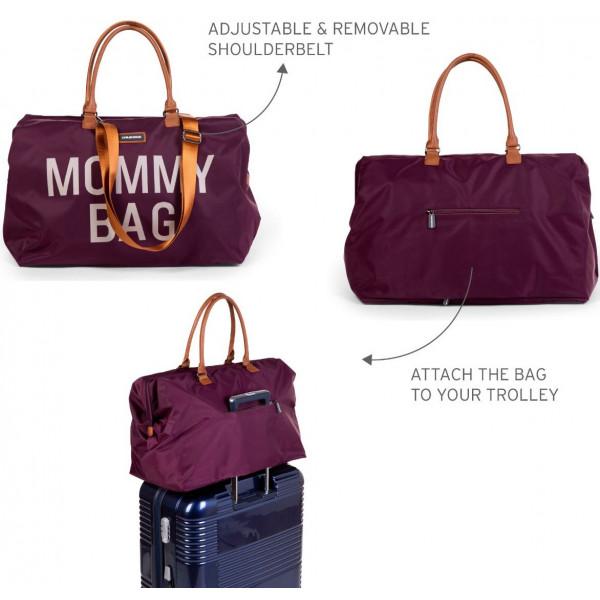 Фото - Сумка для родителей Childhome Aubergine (CWMBBAU)