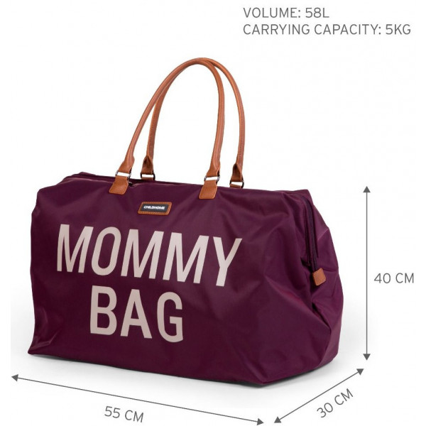 Фото - Сумка для родителей Childhome Aubergine (CWMBBAU)