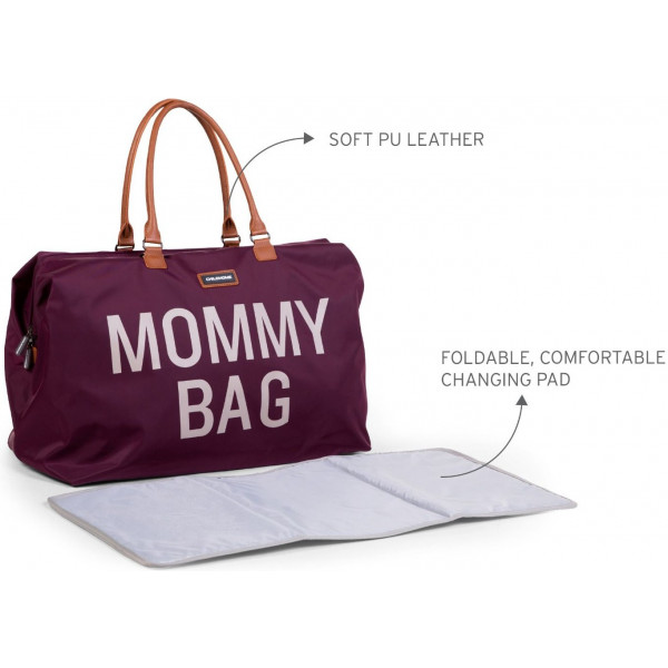 Фото - Сумка для родителей Childhome Aubergine (CWMBBAU)