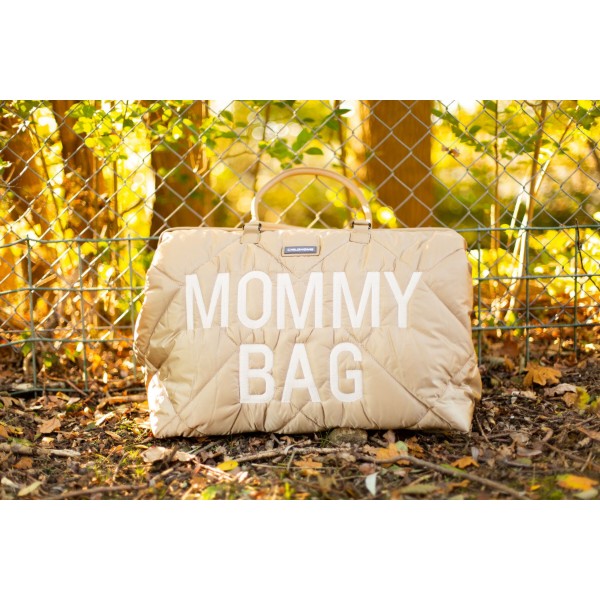 Фото - Сумка для родителей Childhome Puffered Beige (CWMBBPBE)