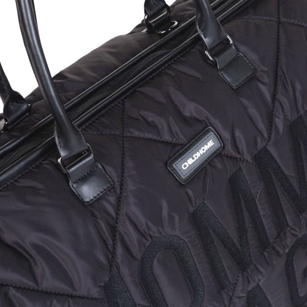 Фото - Сумка для родителей Childhome Puffered Black (CWMBBPBL)