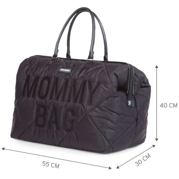 Фото - Сумка для родителей Childhome Puffered Black (CWMBBPBL)