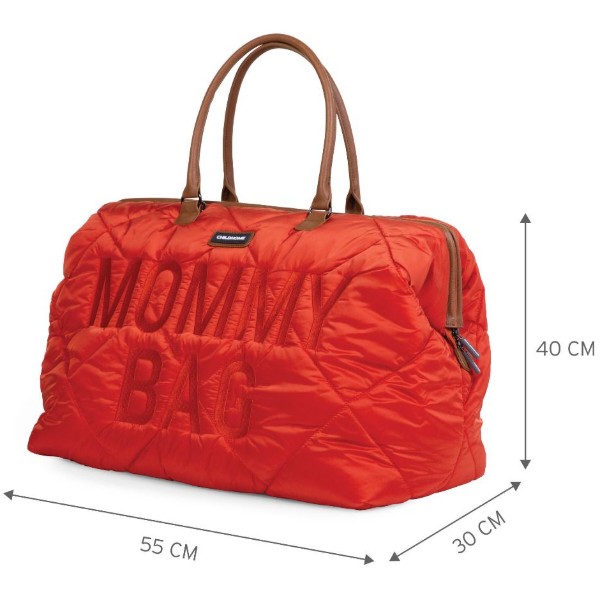 Фото - Сумка для родителей Childhome Puffered Red (CWMBBPRE)