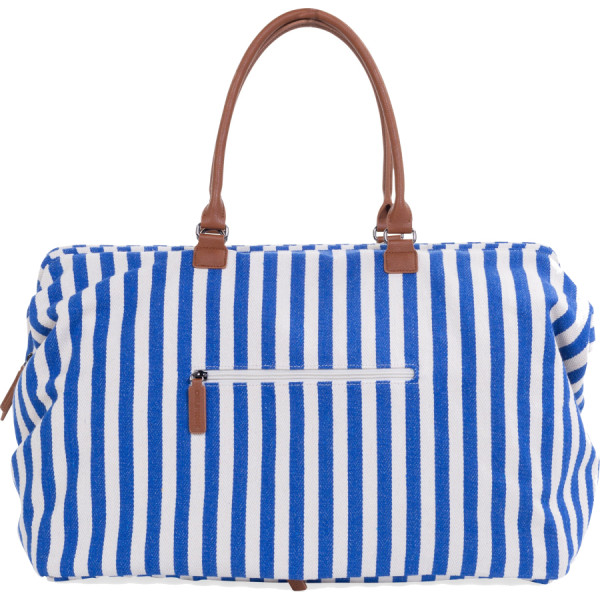 Фото - Сумка для батьків Childhome Mommy bag stripes Electric Blue (CWMBBSTBL)