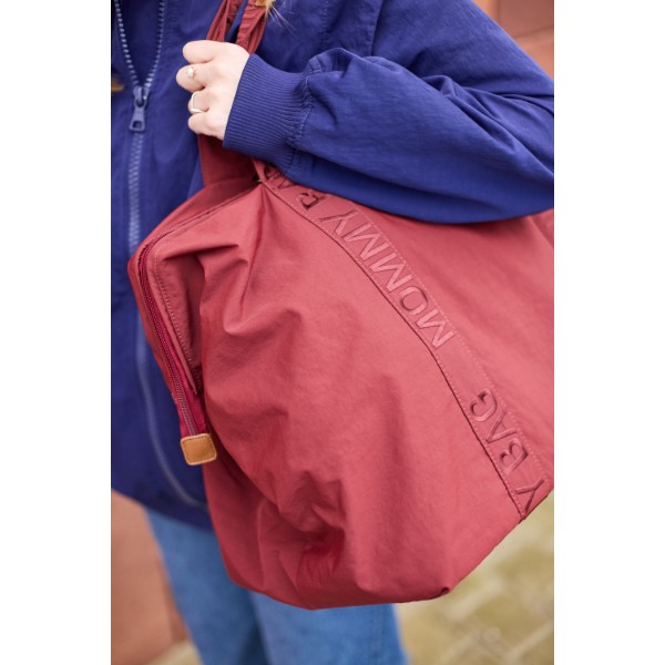 Фото - Сумка для родителей Childhome Mommy bag Signature burgundy (CWMBBSUBU)