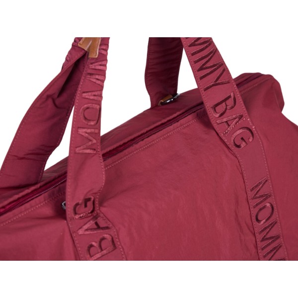 Фото - Сумка для родителей Childhome Mommy bag Signature burgundy (CWMBBSUBU)