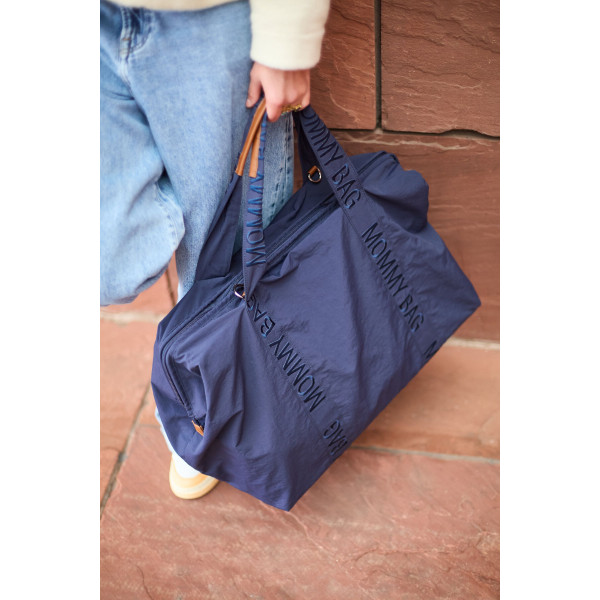 Фото - Сумка для батьків Childhome Mommy bag Signature navy (CWMBBSUNA)