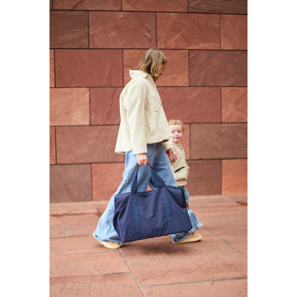 Фото - Сумка для батьків Childhome Mommy bag Signature navy (CWMBBSUNA)