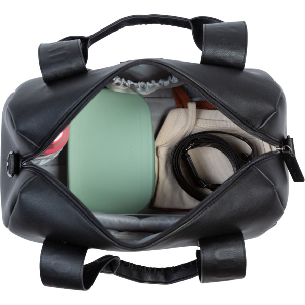 Фото - Сумка для родителей Childhome Mommy club Signature vegan leather Black (CWMCSLBL)
