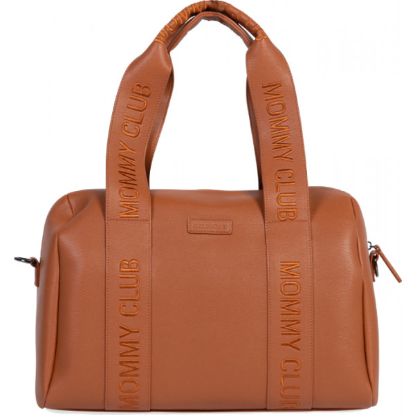 Фото - Сумка для родителей Childhome Mommy Club Signature Vegan Leather Brown (CWMCSLBR)