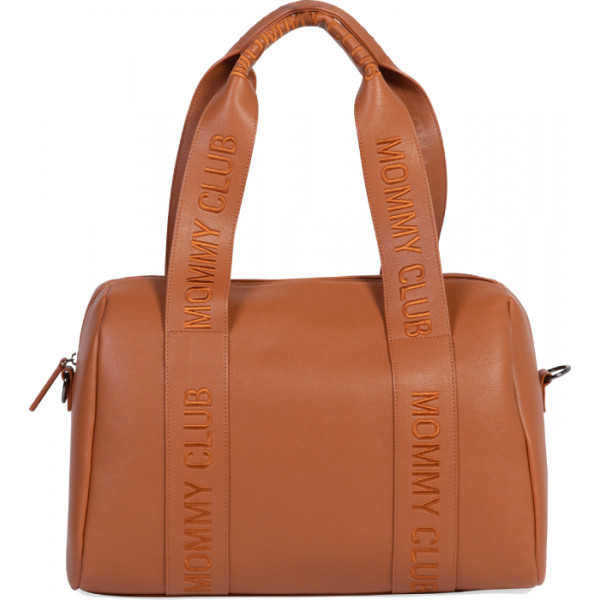 Фото - Сумка для родителей Childhome Mommy Club Signature Vegan Leather Brown (CWMCSLBR)