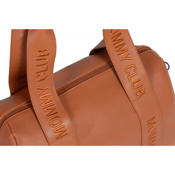 Фото - Сумка для родителей Childhome Mommy Club Signature Vegan Leather Brown (CWMCSLBR)
