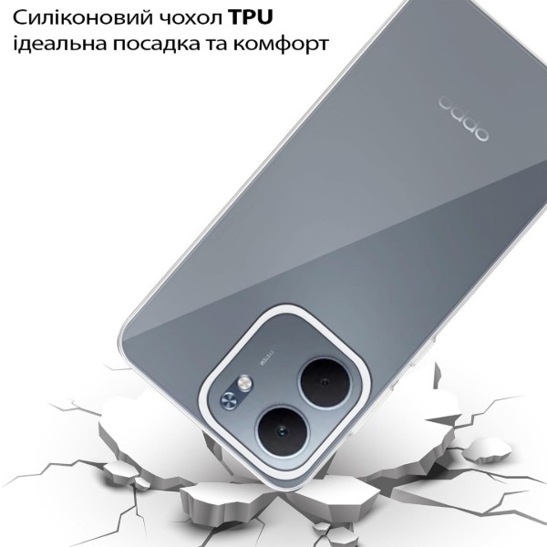 Фото - Чохол для смартфону BeCover for Oppo A5x 4G/5G Transparancy (713789)