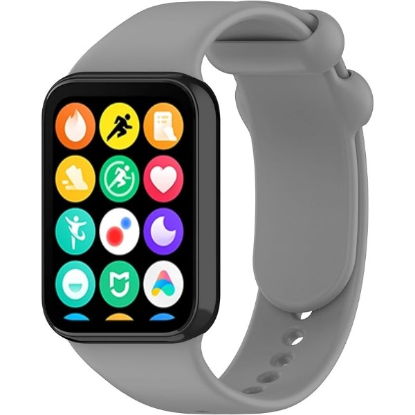 Фото - Ремінець для фітнес-браслету BeCover for Xiaomi Smart Band 9 Pro Grey (713203)