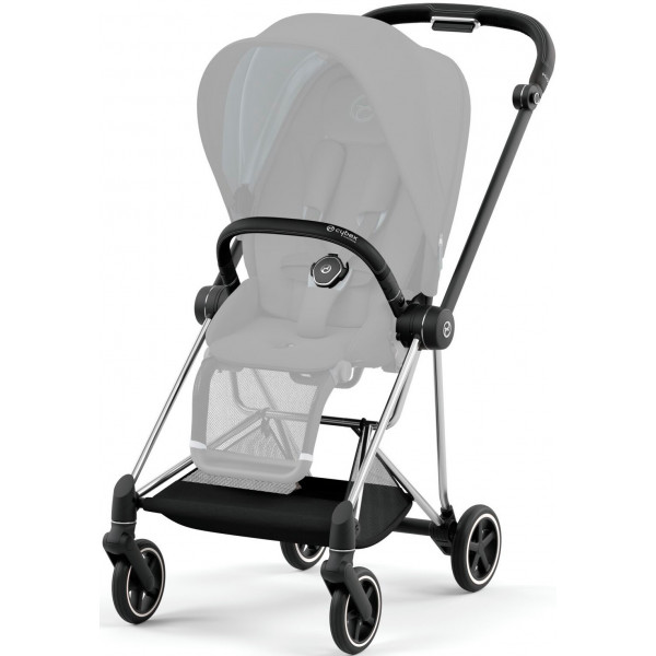 Фото - Шасси для коляски Cybex Mios & каркас Chrome Black (521002513)