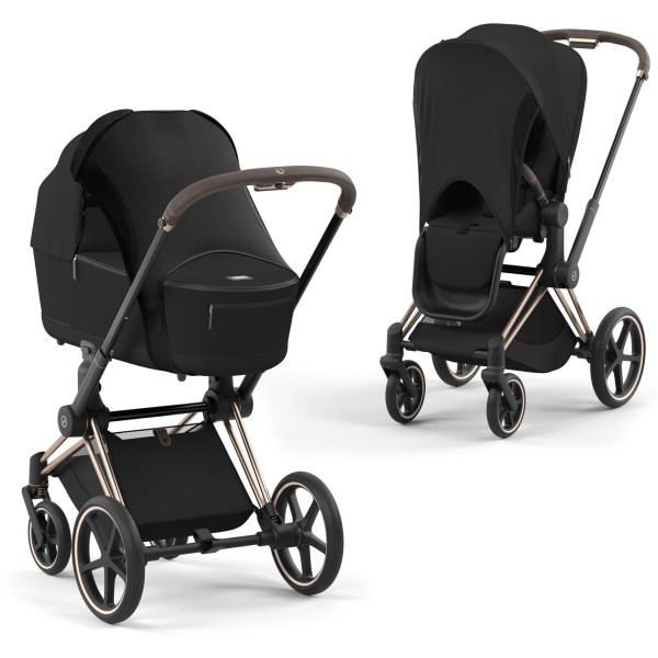 Фото - Шторка солнцезащитная для коляски Cybex Black (522000585)