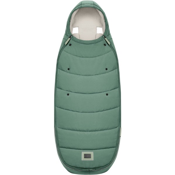 Фото - Чохол на ніжки Cybex Platinum Leaf Green Фото - Чохол на ніжки Cybex Platinum Leaf Green