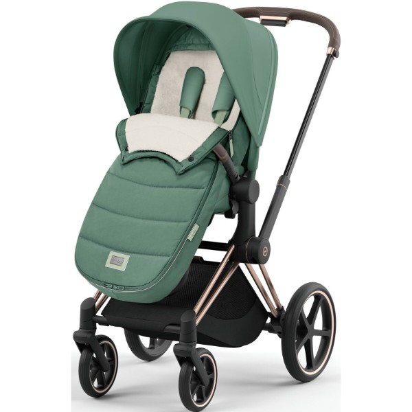 Фото - Чохол на ніжки Cybex Platinum Leaf Green