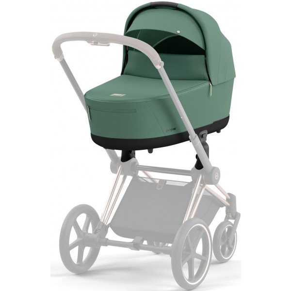 Фото - Люлька для коляски Cybex Priam Lux Leaf Green
