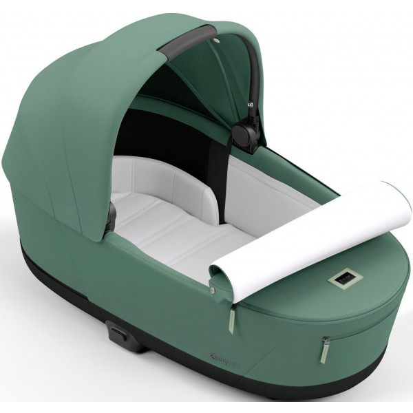 Фото - Люлька для коляски Cybex Priam Lux Leaf Green
